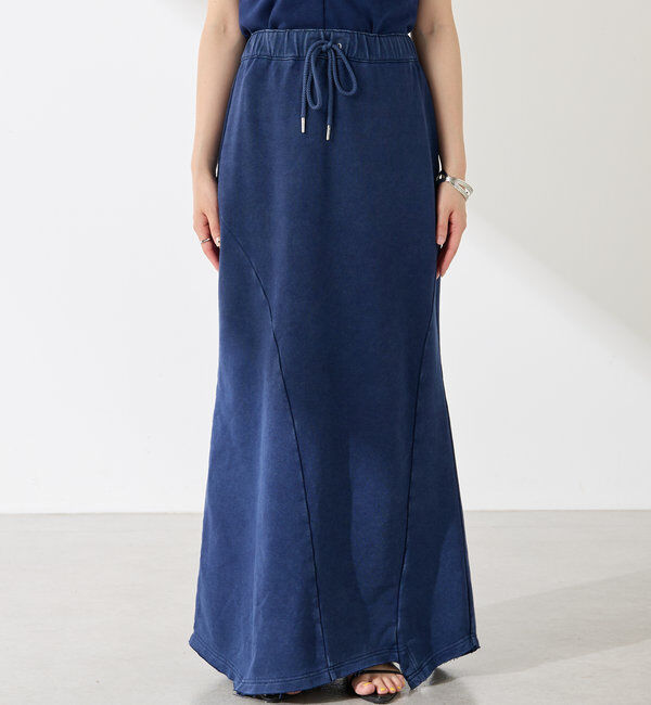  「Q.anos パッチマーメイドスカート」|スカート|