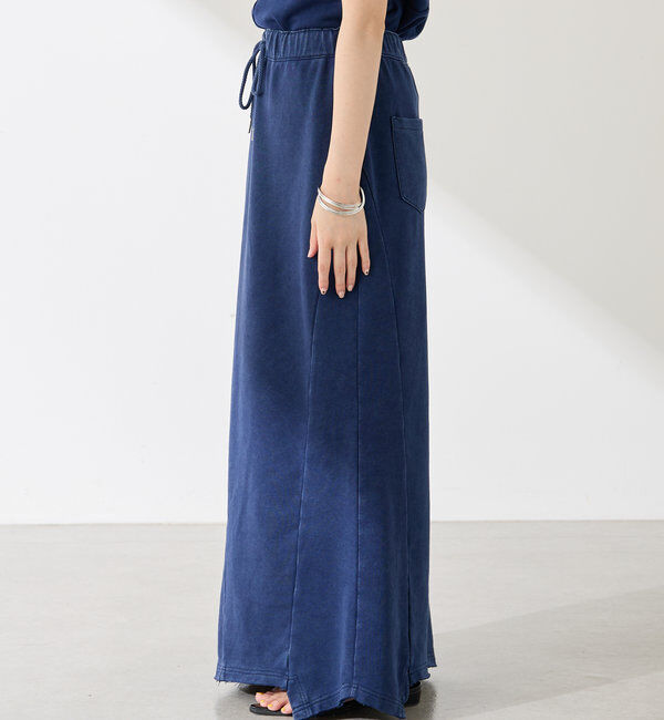  「Q.anos パッチマーメイドスカート」|スカート|