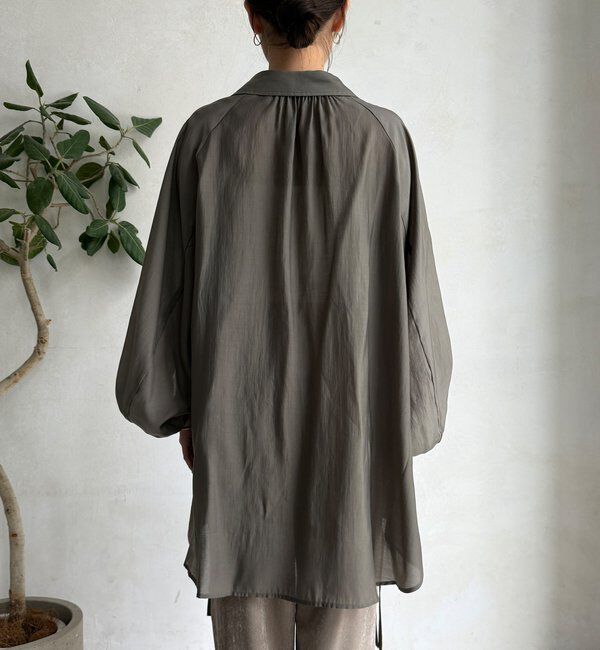  「【WEB限定】サイドドロストシャツ」|シャツ・ブラウス|
