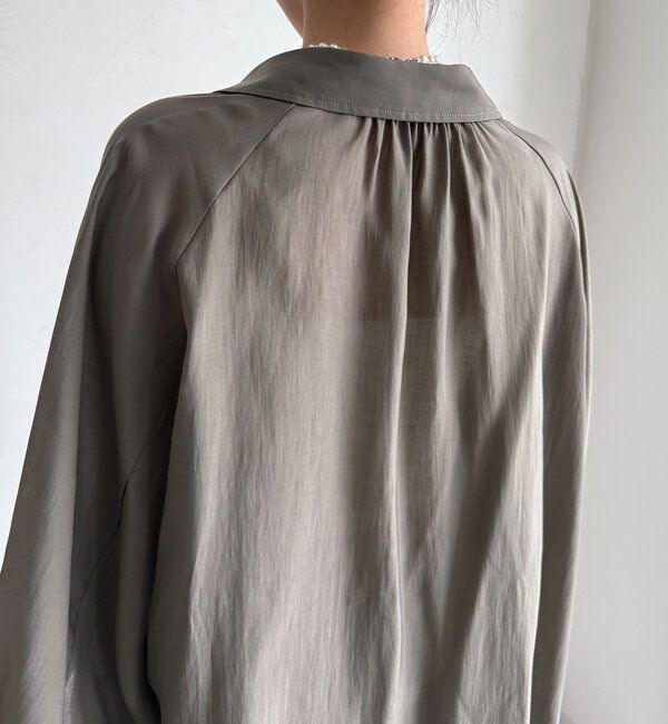  「【WEB限定】サイドドロストシャツ」|シャツ・ブラウス|