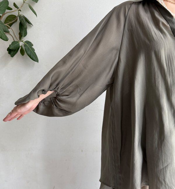  「【WEB限定】サイドドロストシャツ」|シャツ・ブラウス|