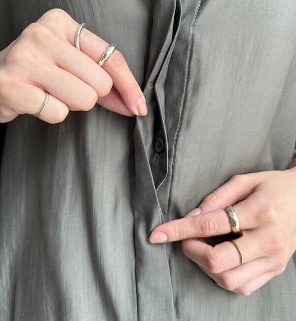  「【WEB限定】サイドドロストシャツ」|シャツ・ブラウス|