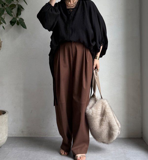  「【WEB限定】サイドドロストシャツ」|シャツ・ブラウス|