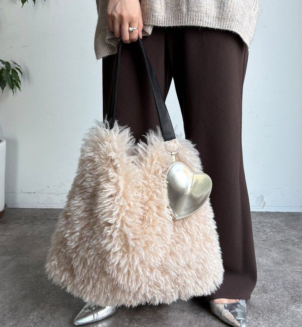  「【WEB限定】ハートポーチチャーム」|トートバッグ|