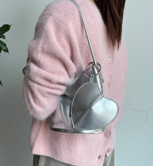  「【WEB限定】ハートポーチチャーム」|トートバッグ|