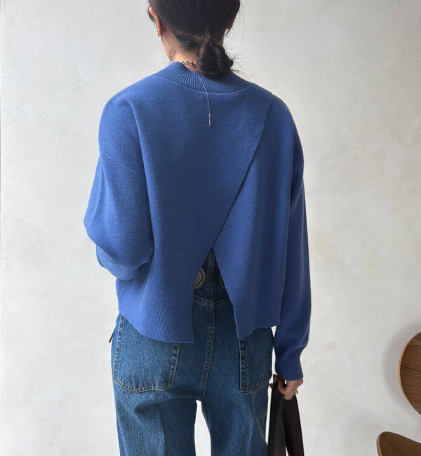  「【WEB限定】クロップド2WAYニット」|ニット・セーター|