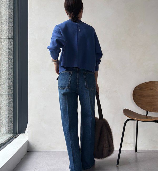  「【WEB限定】クロップド2WAYニット」|ニット・セーター|