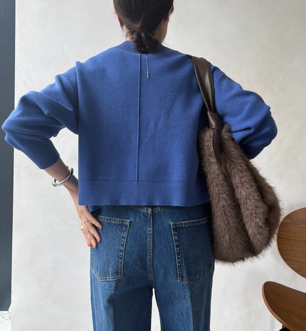  「【WEB限定】クロップド2WAYニット」|ニット・セーター|