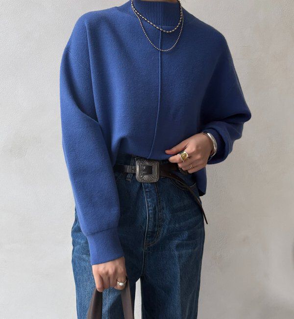  「【WEB限定】クロップド2WAYニット」|ニット・セーター|