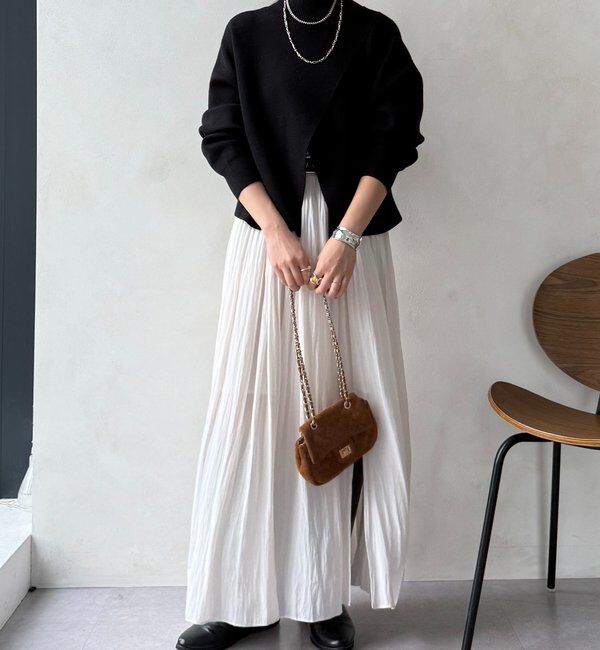  「【WEB限定】クロップド2WAYニット」|ニット・セーター|