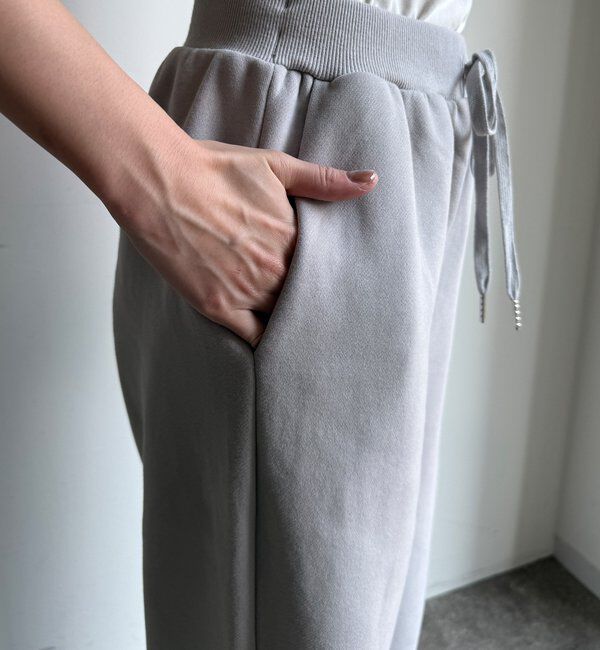  「【WEB限定】裏起毛スウエットパンツ」|チノ|