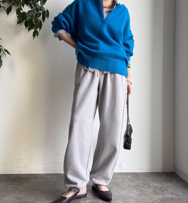  「【WEB限定】裏起毛スウエットパンツ」|チノ|