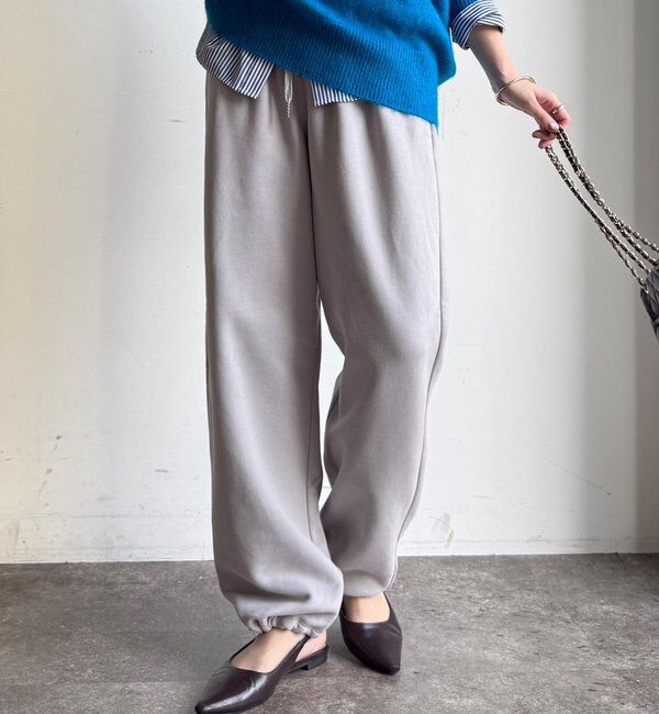  「【WEB限定】裏起毛スウエットパンツ」|チノ|