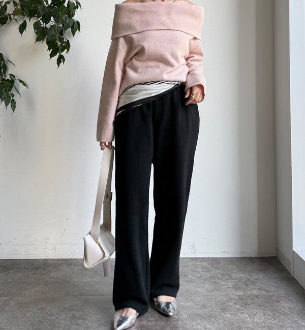  「【WEB限定】裏起毛スウエットパンツ」|チノ|
