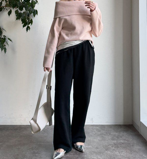  「【WEB限定】裏起毛スウエットパンツ」|チノ|