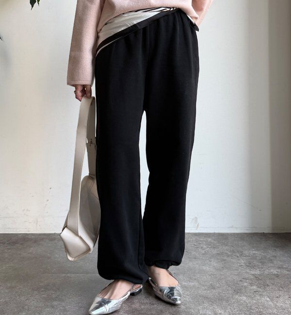  「【WEB限定】裏起毛スウエットパンツ」|チノ|