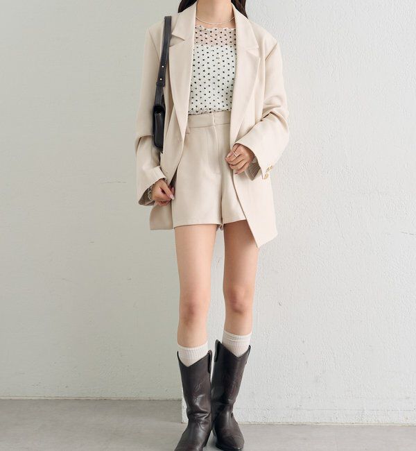  「ドットレースプルオーバー」|Tシャツ・カットソー|