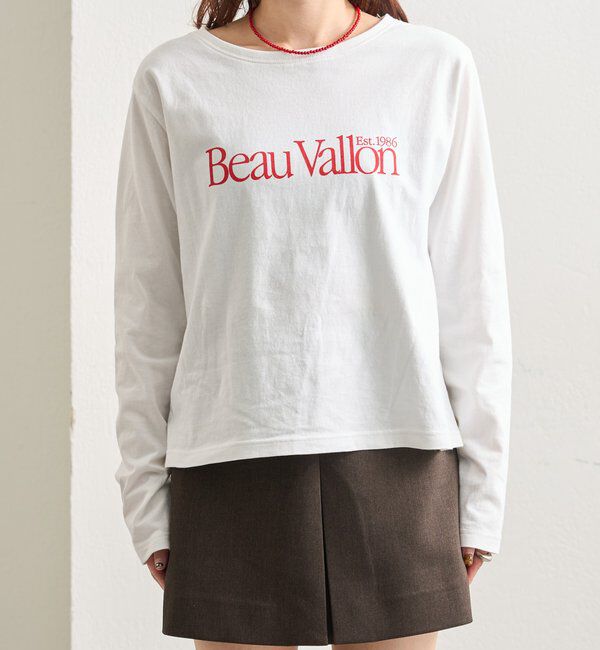  「カラーチビロゴロングTシャツ」|Tシャツ・カットソー|