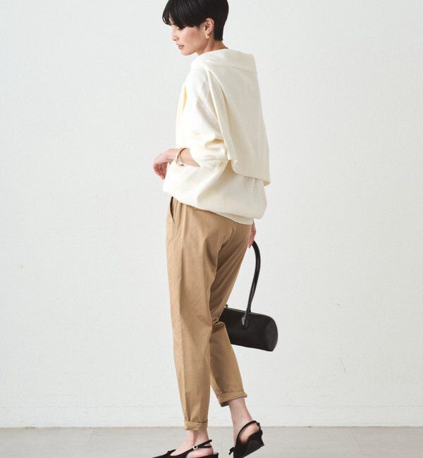  「裾ねじりパンツ」|チノ|