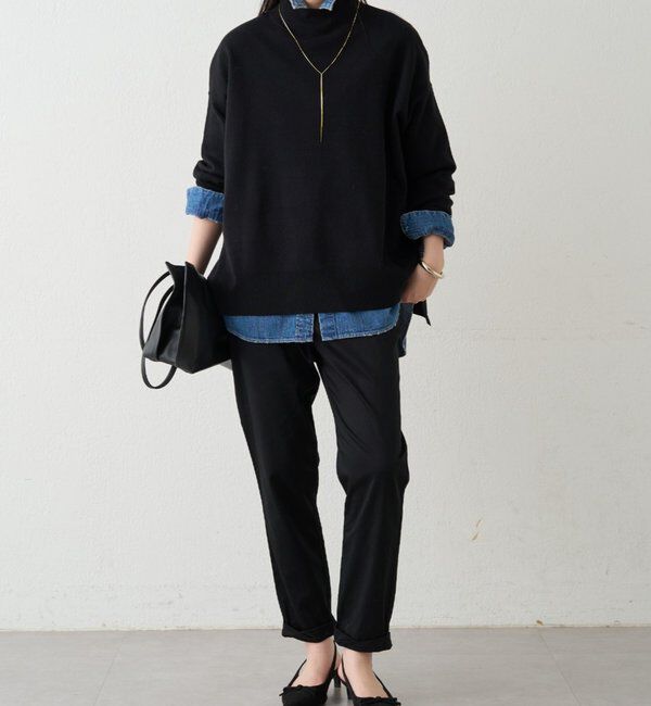  「裾ねじりパンツ」|チノ|