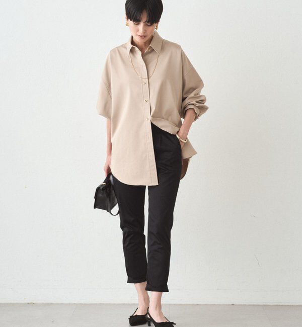  「裾ねじりパンツ」|チノ|