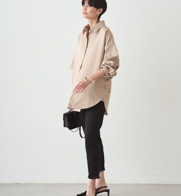  「裾ねじりパンツ」|チノ|