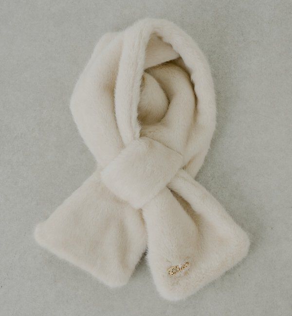  「ファーティペット」|マフラー|アイボリー