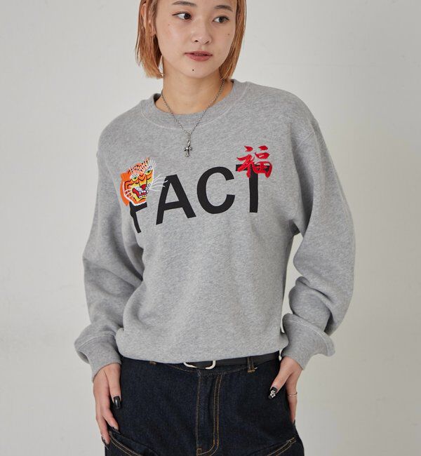  「Sourcream虎刺繍ベトナムグラフィックスウェット」|Tシャツ・カットソー|