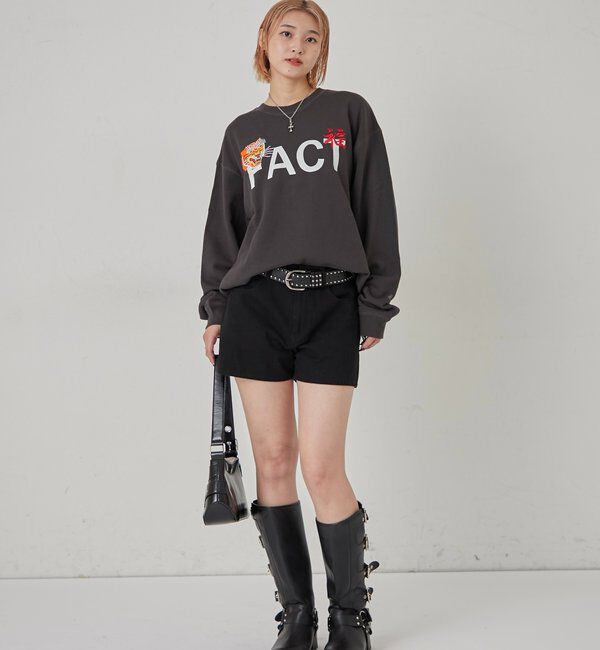  「Sourcream虎刺繍ベトナムグラフィックスウェット」|Tシャツ・カットソー|