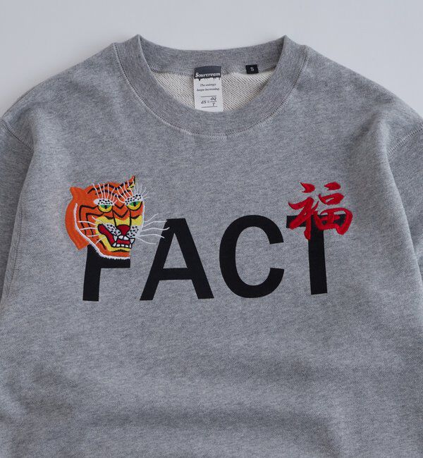  「Sourcream虎刺繍ベトナムグラフィックスウェット」|Tシャツ・カットソー|