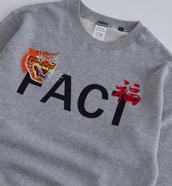  「Sourcream虎刺繍ベトナムグラフィックスウェット」|Tシャツ・カットソー|