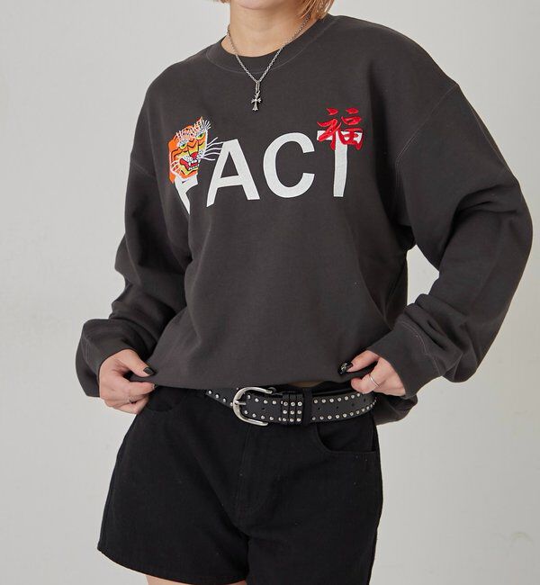  「Sourcream虎刺繍ベトナムグラフィックスウェット」|Tシャツ・カットソー|