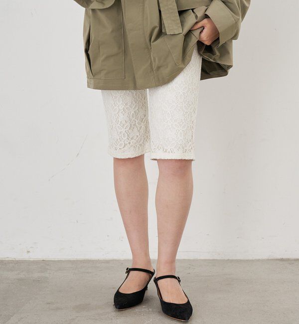  「レースバイカーパンツ」|チノ|