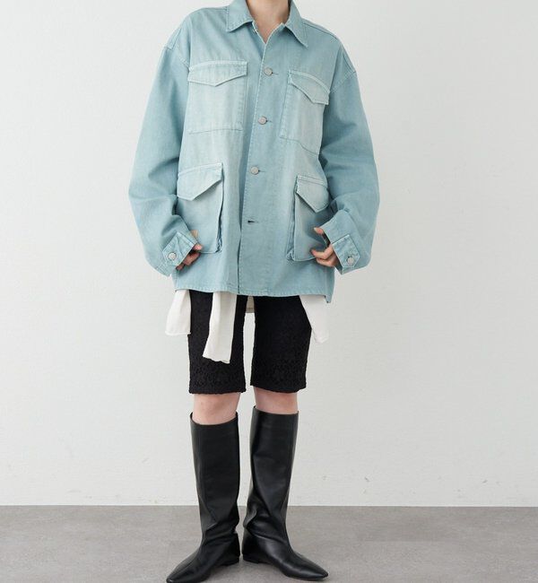  「レースバイカーパンツ」|チノ|