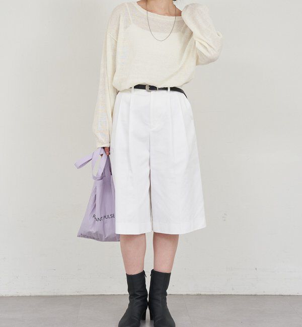  「シアーワイドニット」|ニット・セーター|