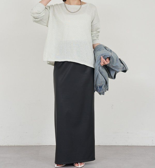  「シアーワイドニット」|ニット・セーター|