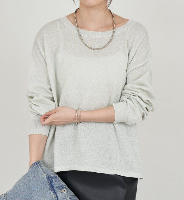  「シアーワイドニット」|ニット・セーター|