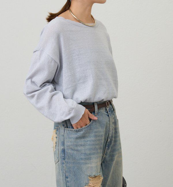  「シアーワイドニット」|ニット・セーター|