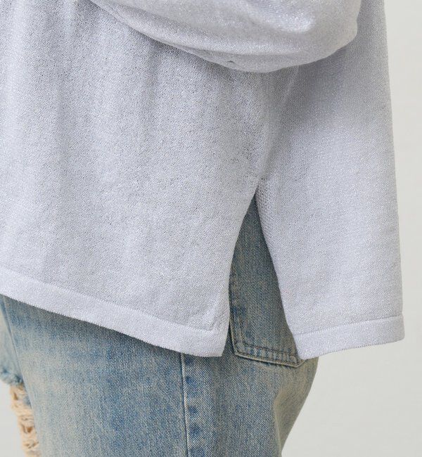  「シアーワイドニット」|ニット・セーター|