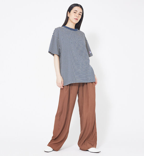 NOMINE「【WEB限定】Champion ボーダー Tシャツ」|Tシャツ・カットソー|