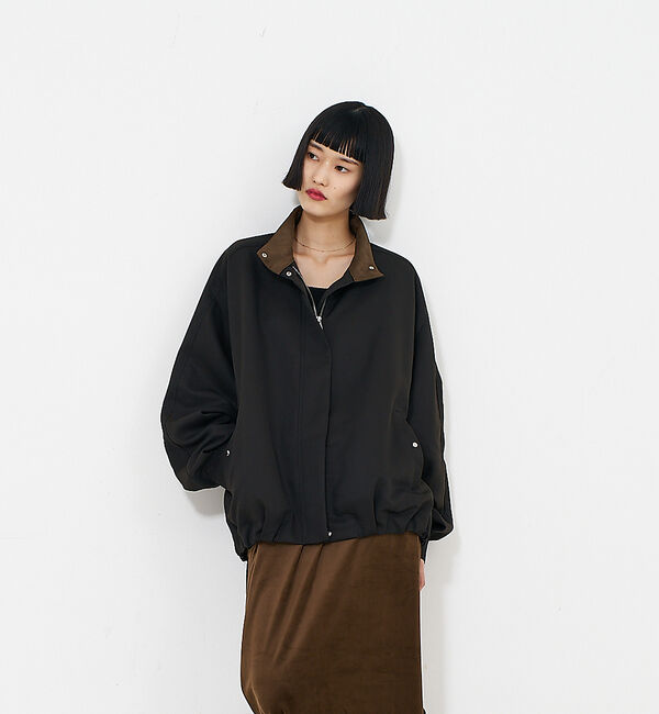 NOMINE「ドルマンボリュームブルゾン」|ブルゾン・スタジャン|