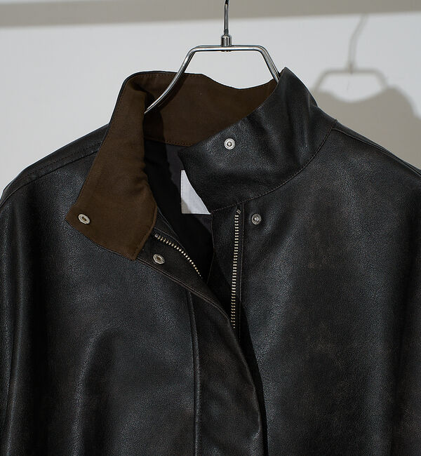 NOMINE「ドルマンボリュームブルゾン」|ブルゾン・スタジャン|