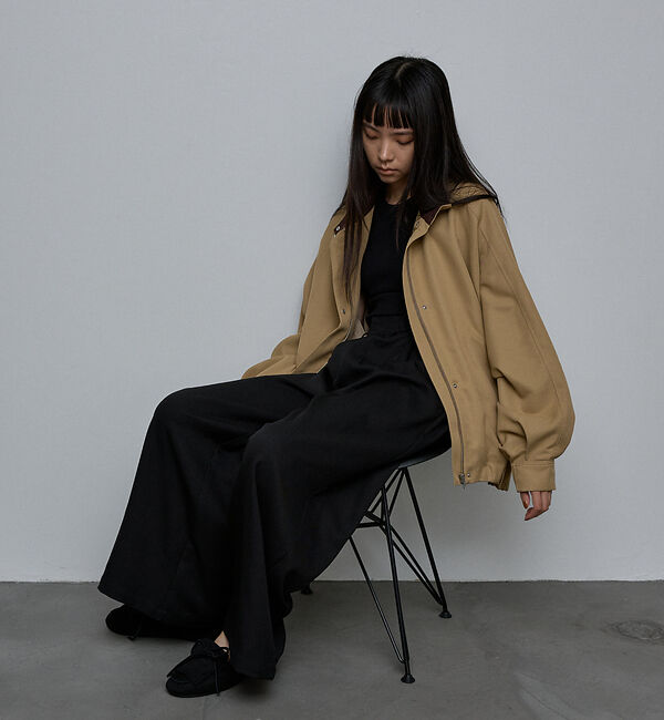 NOMINE「ドルマンボリュームブルゾン」|ブルゾン・スタジャン|