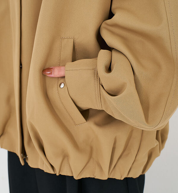 NOMINE「ドルマンボリュームブルゾン」|ブルゾン・スタジャン|