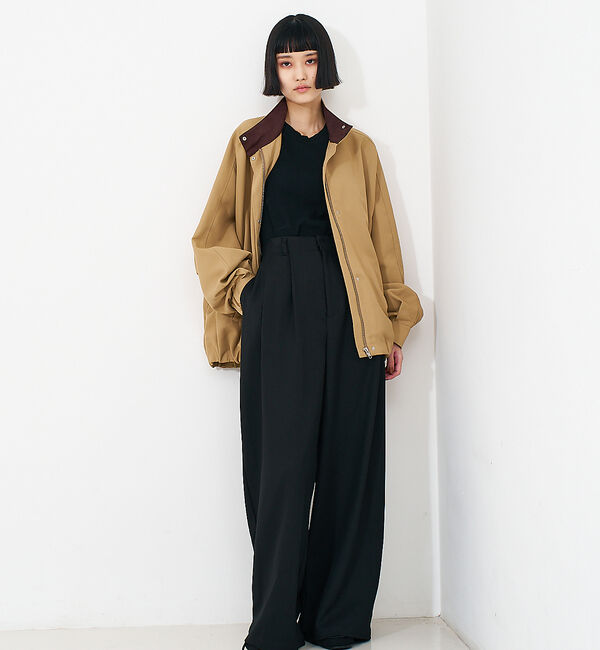 NOMINE「ドルマンボリュームブルゾン」|ブルゾン・スタジャン|