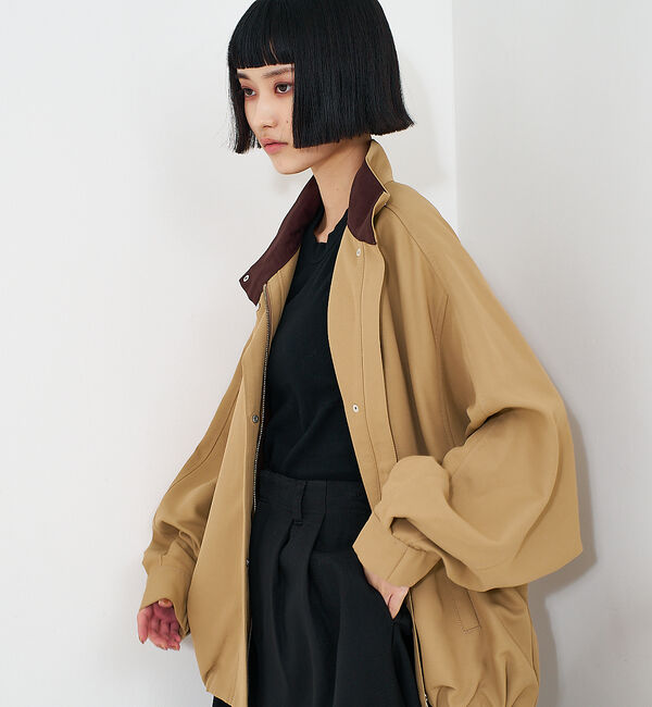 NOMINE「ドルマンボリュームブルゾン」|ブルゾン・スタジャン|