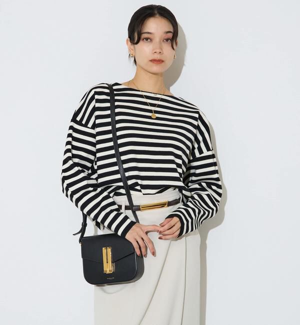 Liesse「ハーフミラノリブニットトップス」|ニット・セーター|