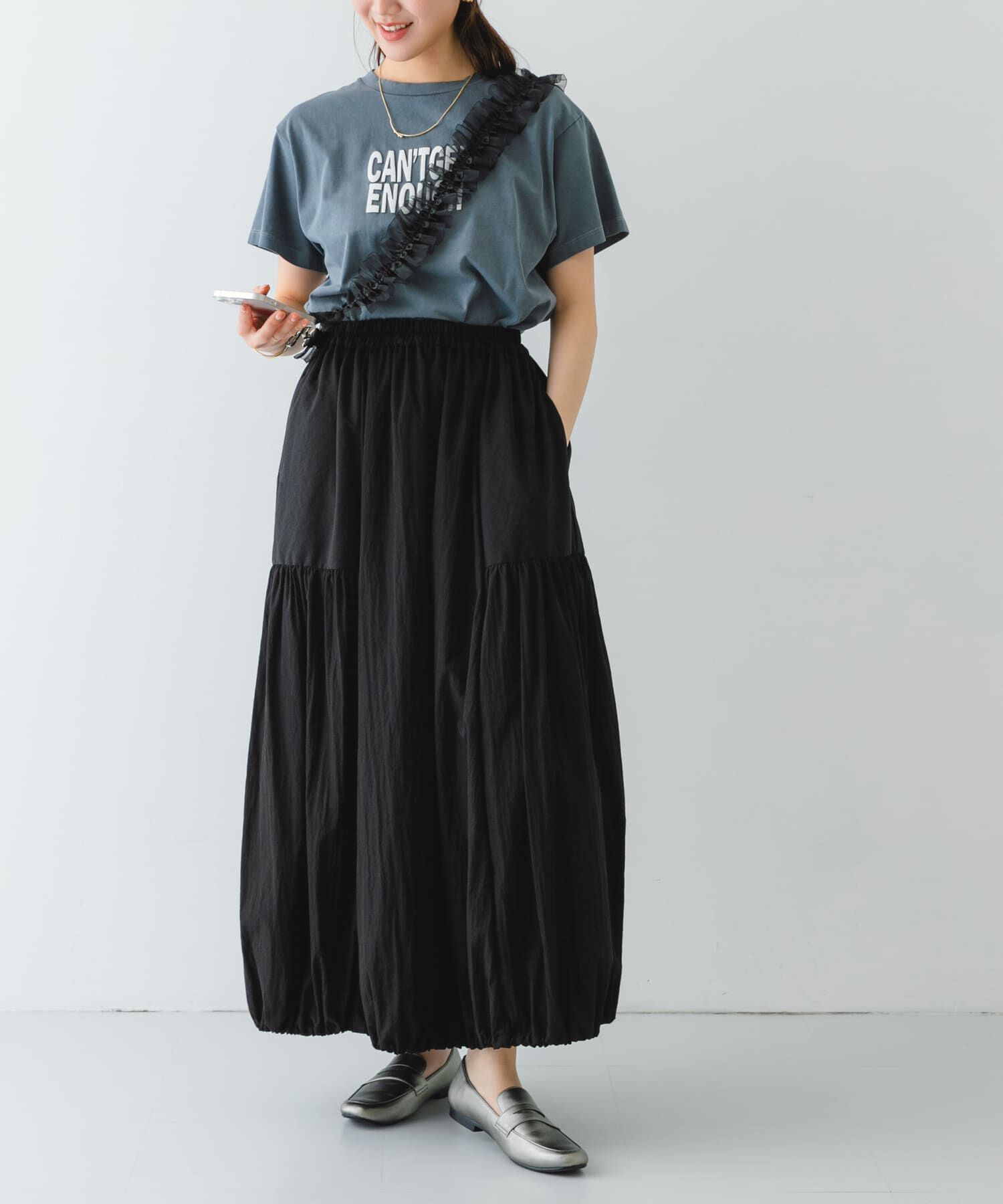 RODE SKO「ギャザーチュールストラップ」|モバイルケース|