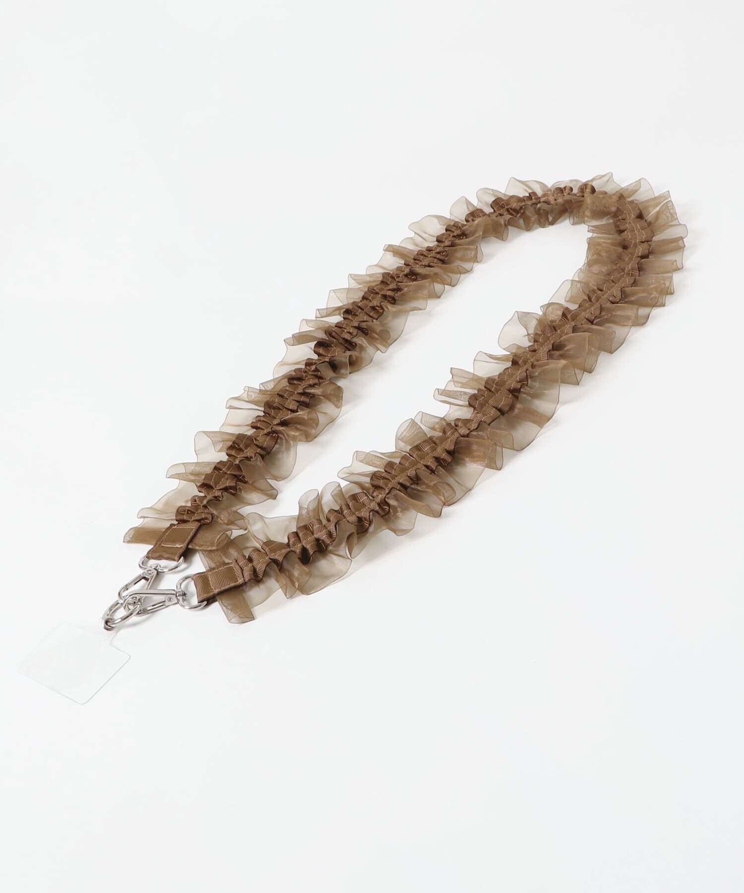 RODE SKO「ギャザーチュールストラップ」|モバイルケース|