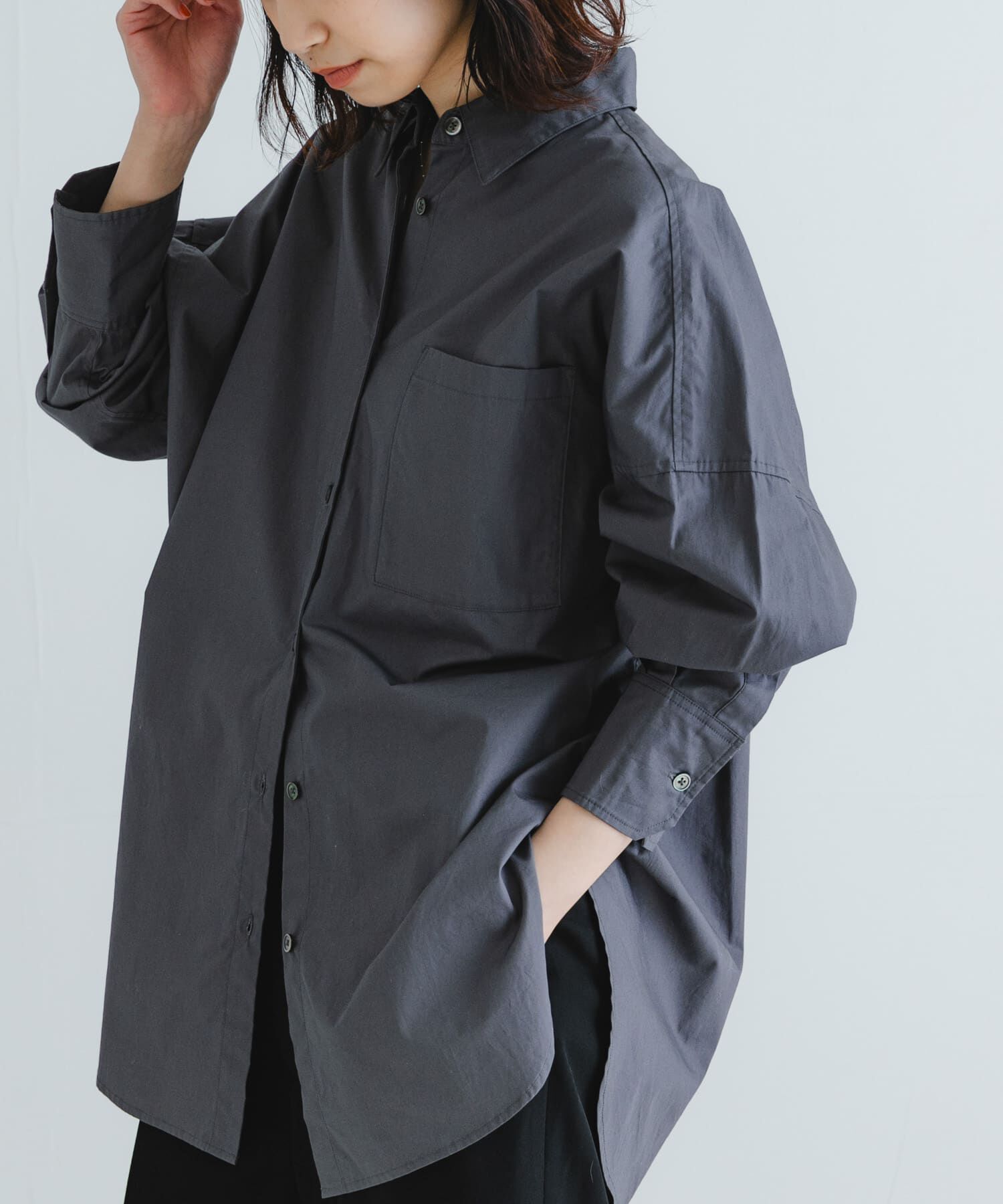 URBAN RESEARCH「ブロードオーバーシャツ」|シャツ・ブラウス|